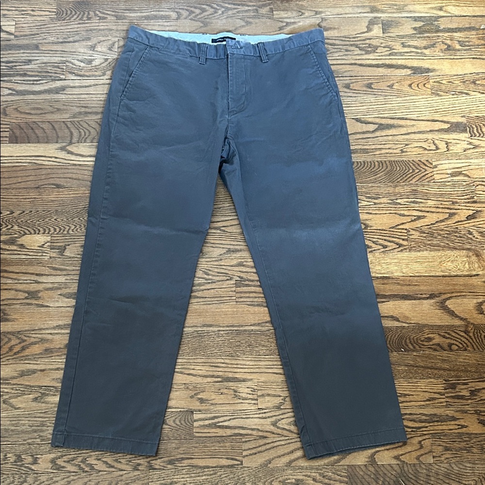 Tommy Hilfiger Men's Straight Fit Chinos - Slate Gray